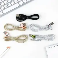 Кабель с доп элементом Micro USB, цвет микс.