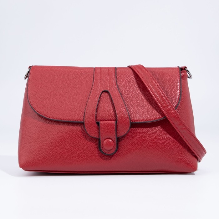 Сумка-мессенджер на молнии, цвет красный Сумка-мессенджер на молнии, цвет красный