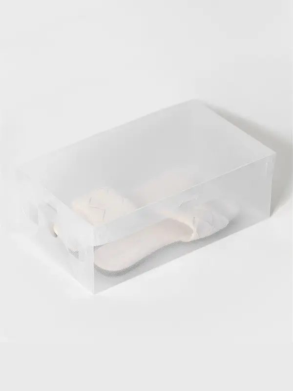 Коробка для хранения обуви с крышкой Large size, 20&times;33&times;12 см, 6 шт.