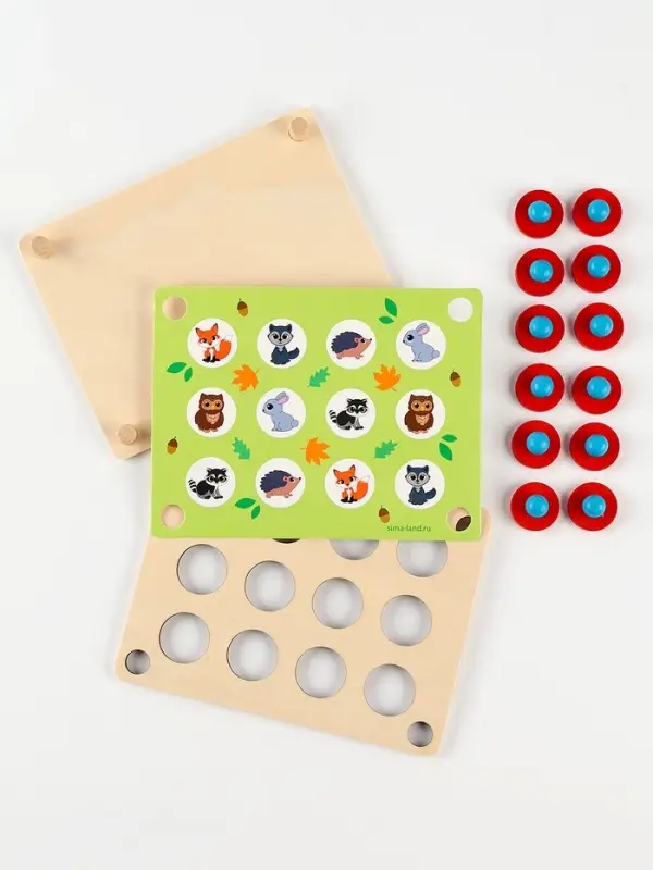 Мемо &laquo;Окружающий мир&raquo;, 12 окошек