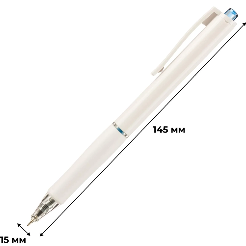Ручка шариковая автомат. Deli Xtream, EQ42-BL,син,пул нак.0,7мм