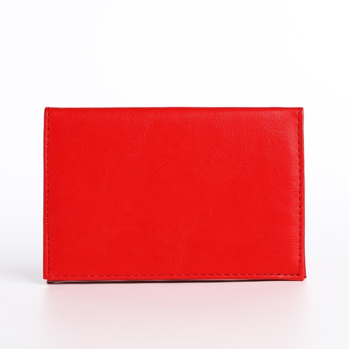 Обложка для паспорта, цвет алый Обложка для паспорта, цвет алый