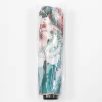 Зонт механический &laquo;Фауна&raquo;, эпонж, 4 сложения, 8 спиц, R=48/55 см, d=96 см, МИКС