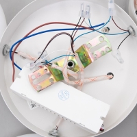 Люстра с ПДУ 2036/4 LED 126Вт белый 60х58х4,5 см BayerLux