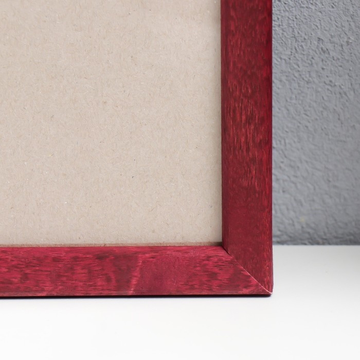 Фоторамка сосна с14 №1 вишня 40х60 см (пластиковый экран) Фоторамка сосна с14 №1 вишня 40х60 см (пластиковый экран)