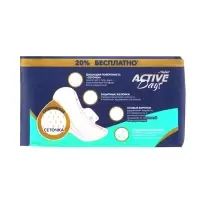Прокладки Day Spa Active Days нормал, сеточка, 20 шт.