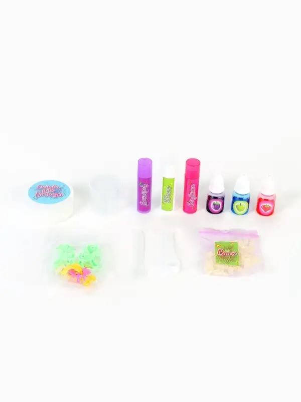 Опыты для девочек "Помада для губ", единорог, пакет