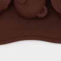 Форма для конфет и шоколада Доляна &laquo;Животные. Любовь&raquo;, силикон, 20.6&times;10.5&times;1.4 см, 15 ячеек, коричневая