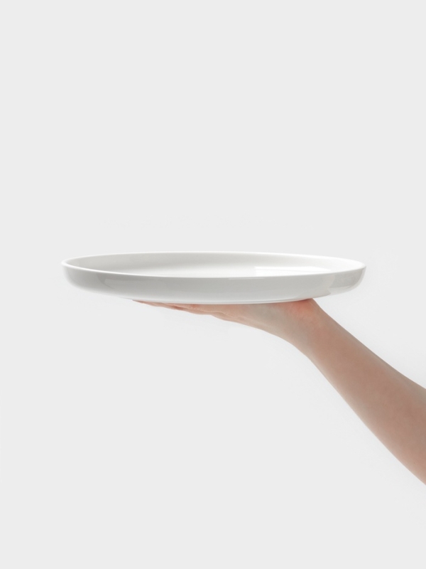 Тарелка без борта высокая d=26