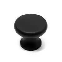 Ручка-кнопка CAPPIO PK320, d=24 мм, цвет черный