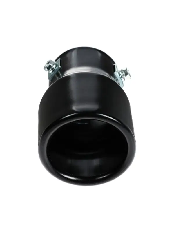 Насадка на глушитель 15&times;7.5 см, посадочный 60 мм, скошенная, черный глянец