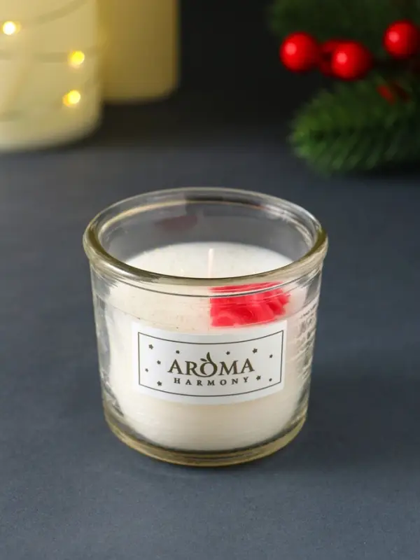 Ногодний ароматический набор "Каштановый пуддинг" свеча + диффузор