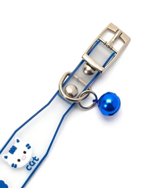 Набор ошейников для кошек &laquo;Котя&raquo;, 30&times;1 см, оранжевый, синий