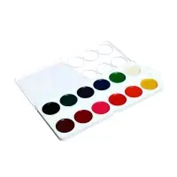 Акварель Calligrata kids, 12 цветов, без кисти