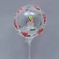 Воздушный шар полимерный светящийся 24" для мальчика, набор 3 штуки