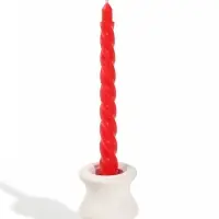 Свечи витые ароматические 1.5&times;15 см, 2 шт., роза