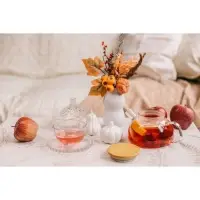 Заварочный чайник BellaTenero &laquo;Эко&raquo;, 600 мл, 18&times;12&times;10 см, с бамбуковой крышкой, металлический фильтр, стекло