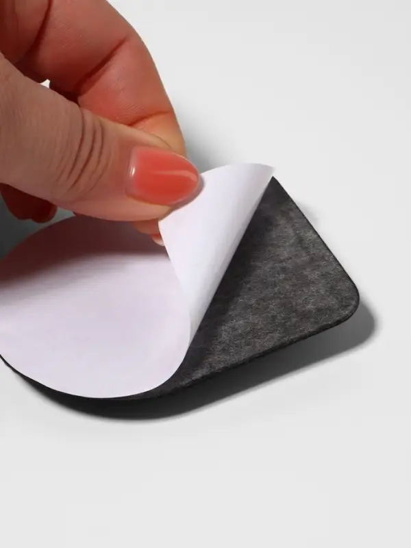 Подпяточники для обуви, клеевая основа, 8.3&times;6.5 см, пара, чёрные