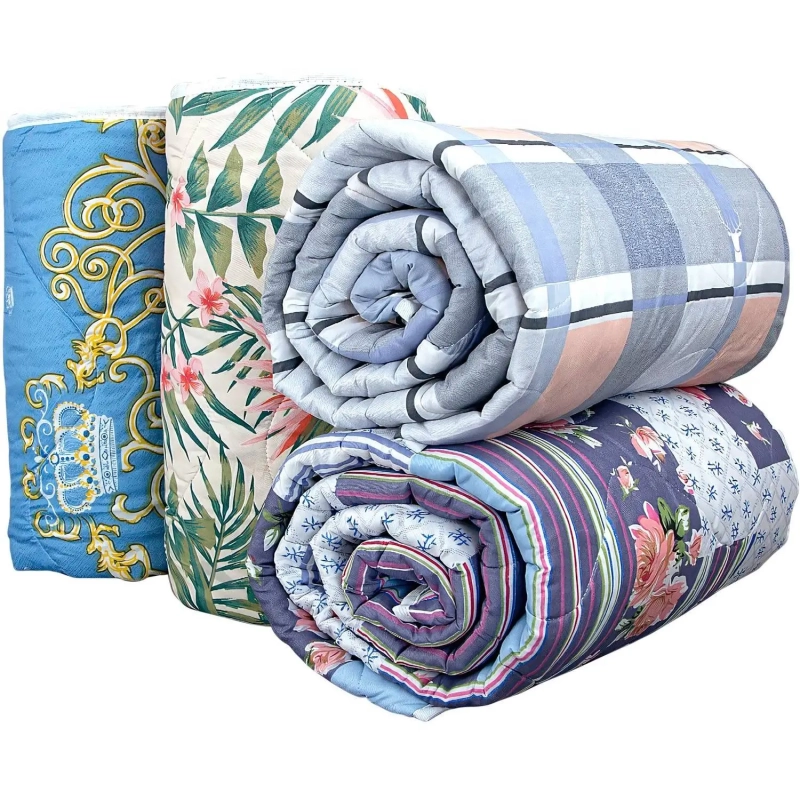 Одеяло 1,5сп (наполн.: ватин РВ 200г/м2; чехол: лавсан ПЭ 100%), ассорти