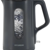 Чайник HYK-G4508 1,5л 1700Вт серый (стекло)