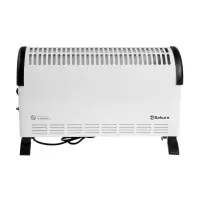 Конвектор электрический Sakura SA-0653W, 1800 Вт, до 18 м², напольный, механический термостат