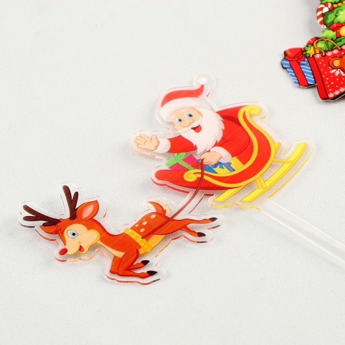 Топпер-свеча &laquo;Новый год&raquo;