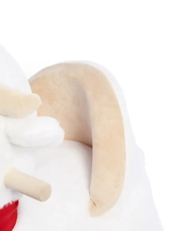 Качалка "Овечка", со спинкой, цвет белый