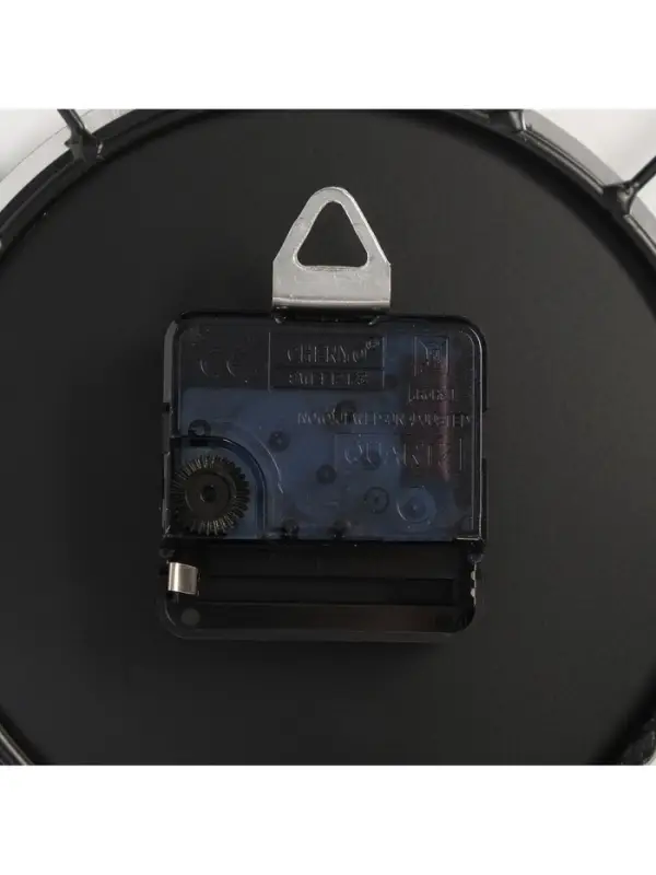 Часы настенные интерьерные &laquo;Чёрные лепестки&raquo;, серия: Ажур, бесшумные, плавный ход, 47&times;47 см, d=15 см, от батарейки 1&times;АА