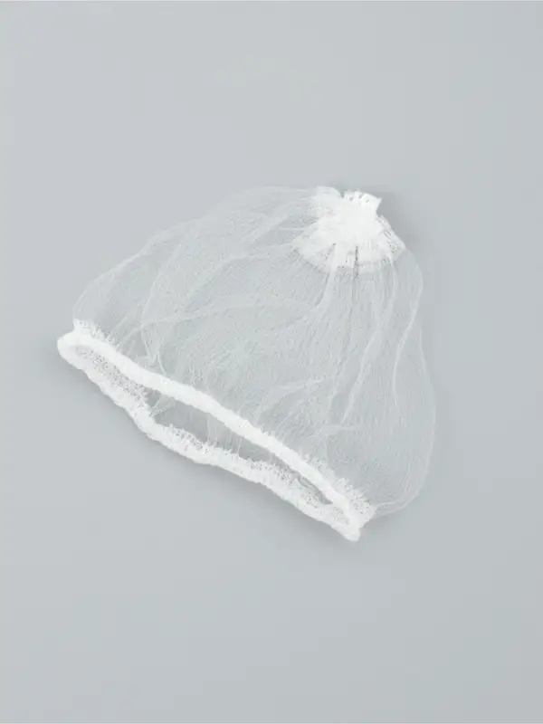 Сетка-фильтр для раковины, одноразовые, цвет белый, 100 шт/уп, рамзер 6x8 см