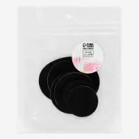 Заплатки для обуви, 6 шт., с клеевым слоем, чёрные