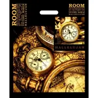 Пакет "Вокруг света",  полиэтиленовый с вырубной ручкой, 38х47 см, 60 мкм