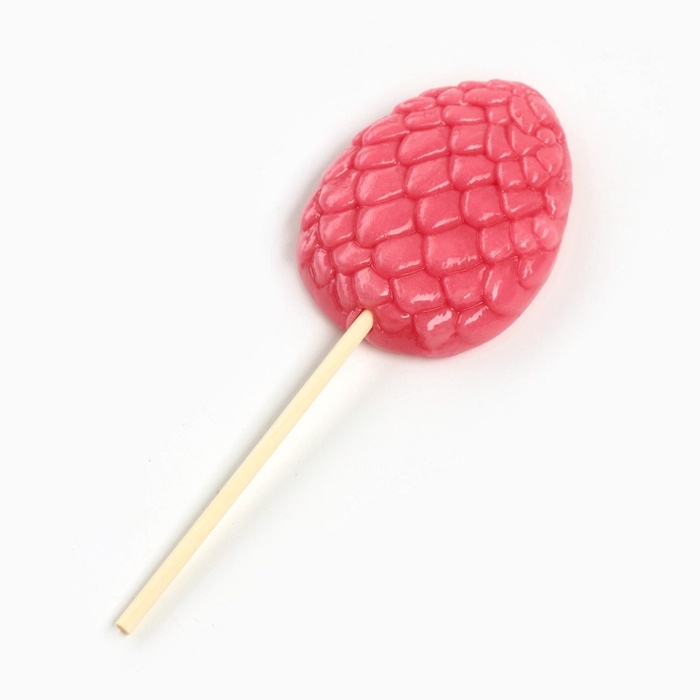 Леденец яйцо на палочке на открытке &laquo;Сладкого года&raquo;, вкус клубника 24 г