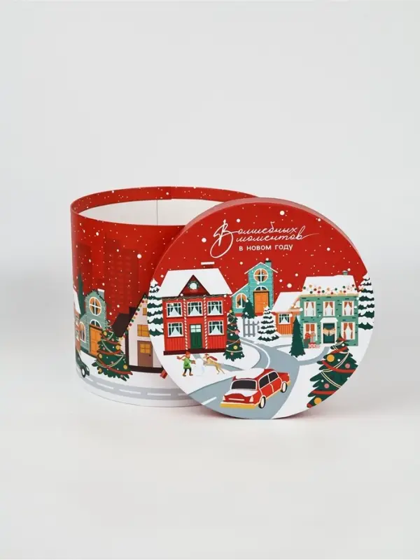 Набор подарочных коробок 5 в 1 &laquo;Новый год&raquo;, 13&times;14&ndash; 19.5&times;22 см