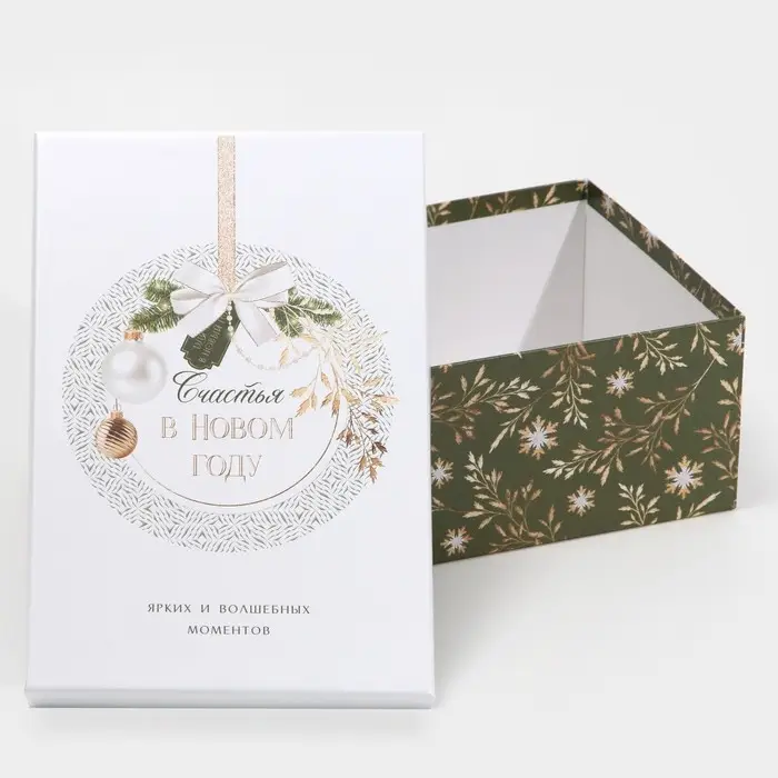 Набор подарочных коробок 6 в 1 «Новогодний подарок», 20 х 12.5 х 7.5 ‒ 32.5 х 20 х 12.5 см, Новый год Набор подарочных коробок 6 в 1 «Новогодний подарок», 20 х 12.5 х 7.5 ‒ 32.5 х 20 х 12.5 см, Новый год