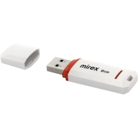 Флеш-память Mirex USB KNIGHT WHITE 8Gb (13600-FMUKWH08 )