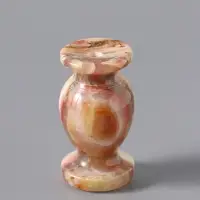 Набор Церковных подсвечников, 6 шт, 3&times;4.5 см, оникс