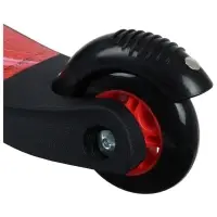 Самокат GRAFFITI Drive, колёса PU 110/75 мм, ABEC 7, красный