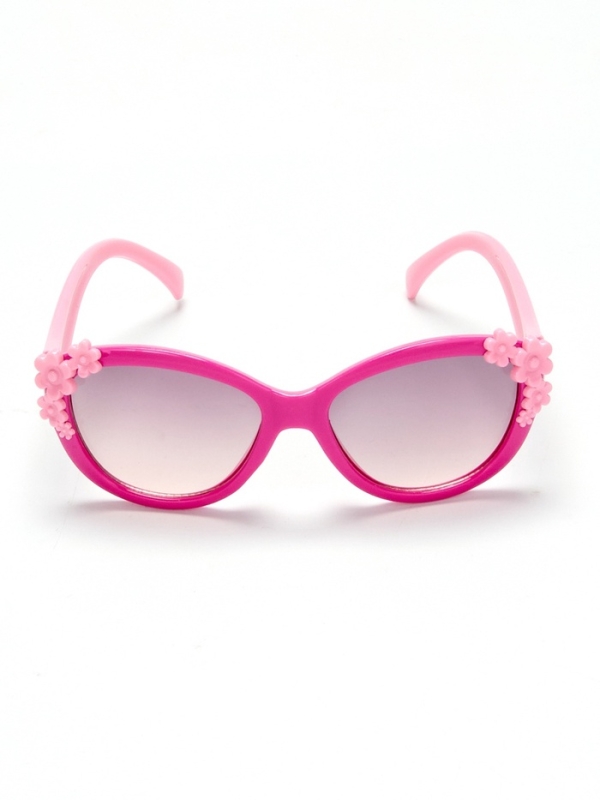 Очки солнцезащитные детские Очки солнцезащитные детские "OneSun", uv 400, 13.3 х 12 х 4 см, цв фуксия