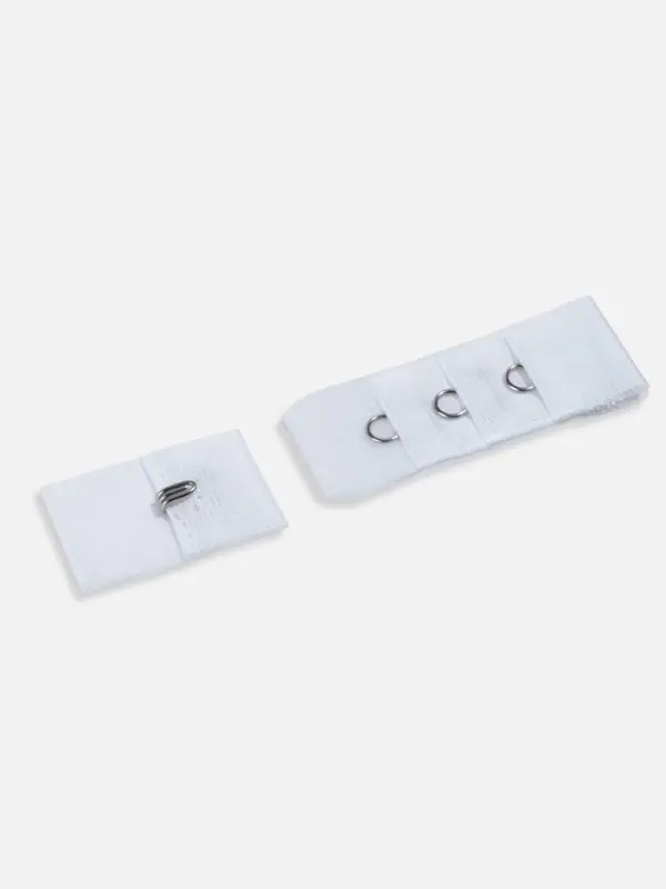 Застёжка для бюстгальтера, 3 ряда 1 крючок, 10 шт., белая