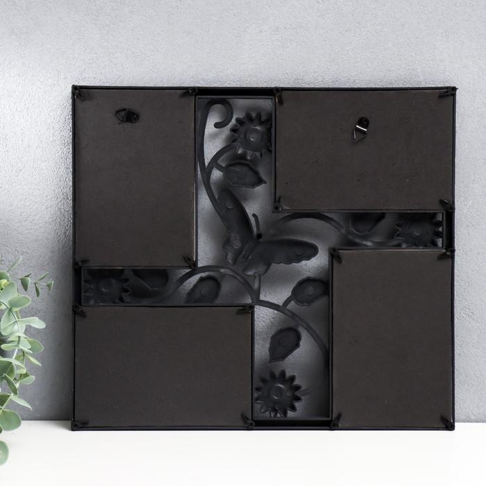 Фоторамка "Вьюнок" на 4 фото 10х15 см (35х30,5 см)