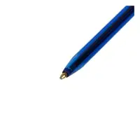 Набор шариковых ручек Стамм "111" 4 штуки, узел 1,0 мм, синие чернила, тонированный корпус, пакет с европодвесом