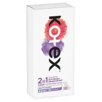 Ежедневные прокладки Kotex Normal, длинные, 2 в 1, 16шт