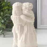 Фигура «Оберег неразлучники», 14×8×5.5 см, натуральный
