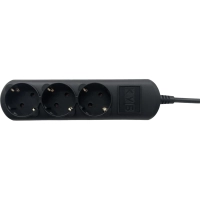 Удлинитель Power Cube 3р/5м без выкл 16А черн (PC-6B-5M)