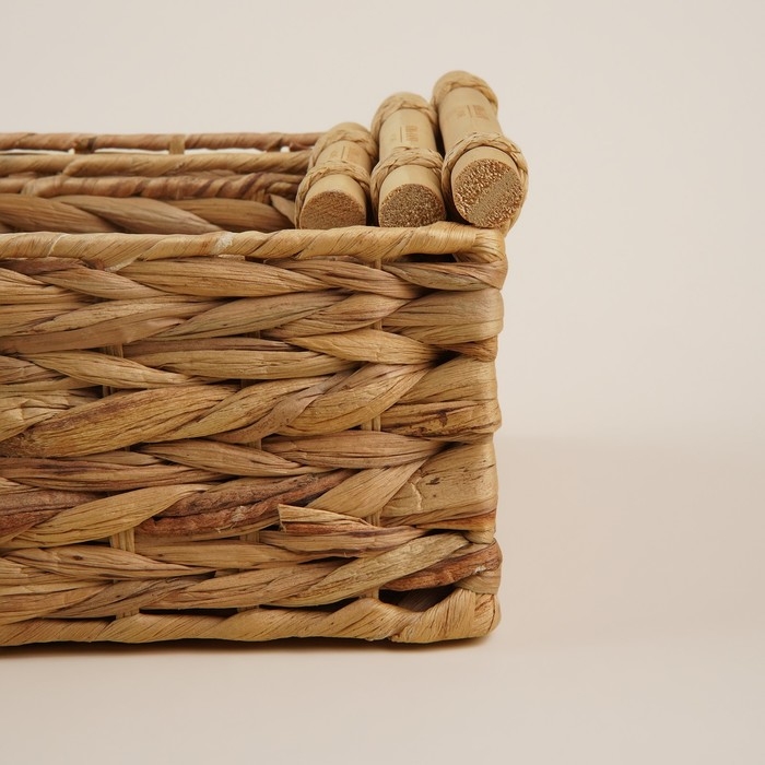 Корзины для хранения ручной работы SL Home, 3 шт: 27×16×9 см, 31×20×12 см, 35×24×13 см Корзины для хранения ручной работы SL Home, 3 шт: 27×16×9 см, 31×20×12 см, 35×24×13 см