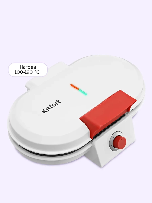 Вафельница электрическая для венских вафель КТ-4622 1200 Вт Вафельница электрическая для венских вафель КТ-4622 1200 Вт