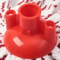 Насадка для швабры верёвочная Доляна, микрофибра, 30&times;7&times;6.5 см, цвет МИКС