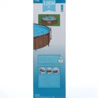 Бассейн каркасный Steel Pro, 305&times;76 см, круглый, рейка, 561VP Bestway