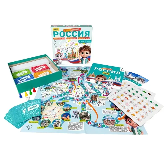 Настольная игра-викторина &laquo;Россия. Я люблю свою страну&raquo;