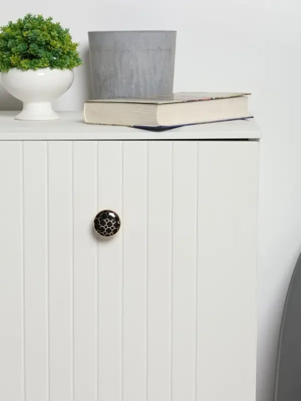 Ручка-кнопка CAPPIO, d=39 мм, цвет золото, 8 шт.